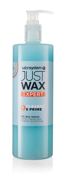 Just Wax Expert Cleanse & Prime Serum 500ml