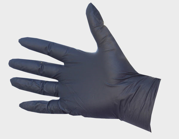 Nitrile Gloves UltraFlex Black 100 Pack - Medium
