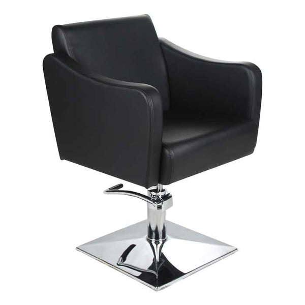Manhattan Hydraulic Chair Square Base Black