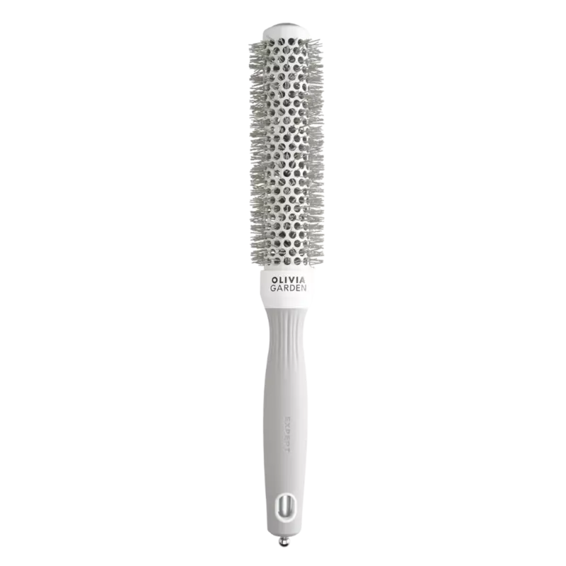Olivia Garden Expert Blowout Speed Wavy Bristles White & Grey