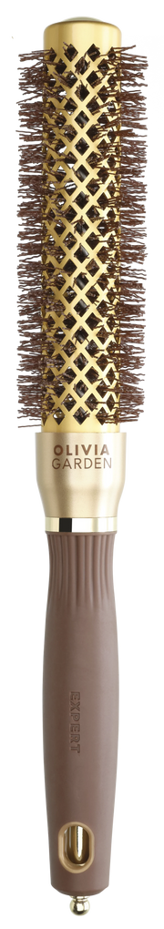 Olivia Garden - Expert - Blowout Speed - Wavy Bristles - Gold & Brown