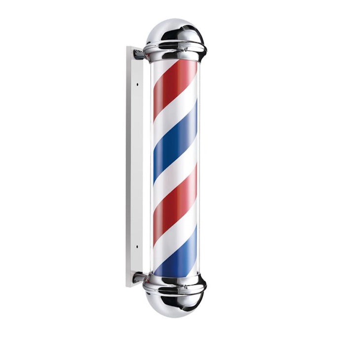 Lotus Barber Pole 96cm Silver