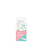 C Curve Assorted Nail Tips 50 Pack