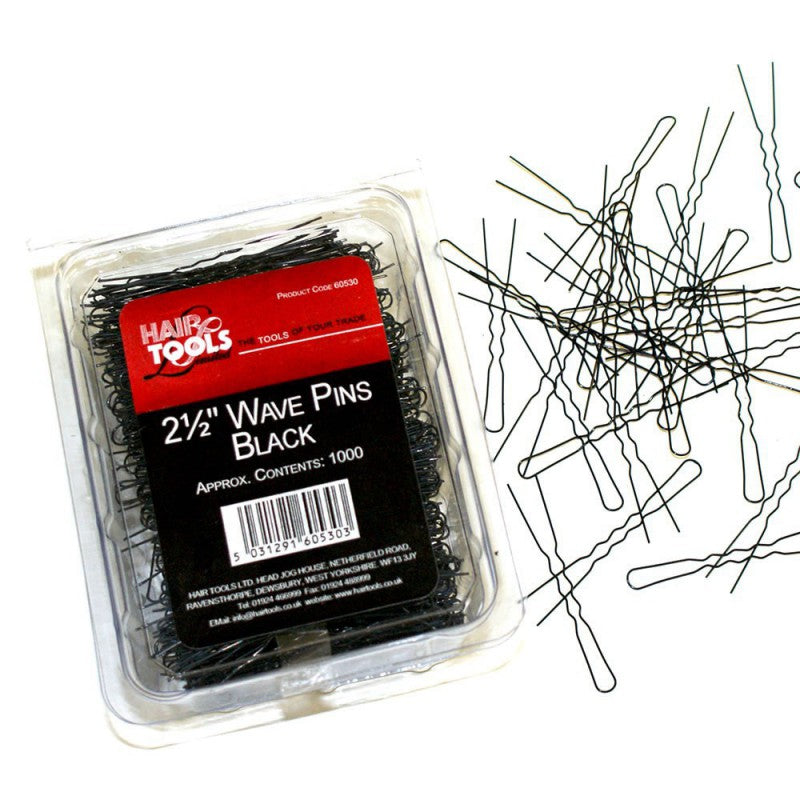 2.5" Waved Pins 1000 Pack