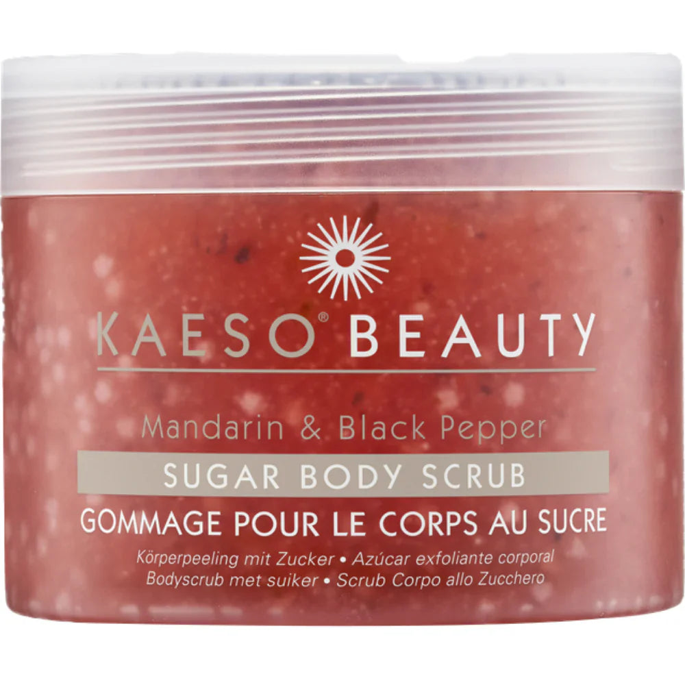 Kaeso Mandarin  & Black Pepper Sugar Body Scrub 450ml