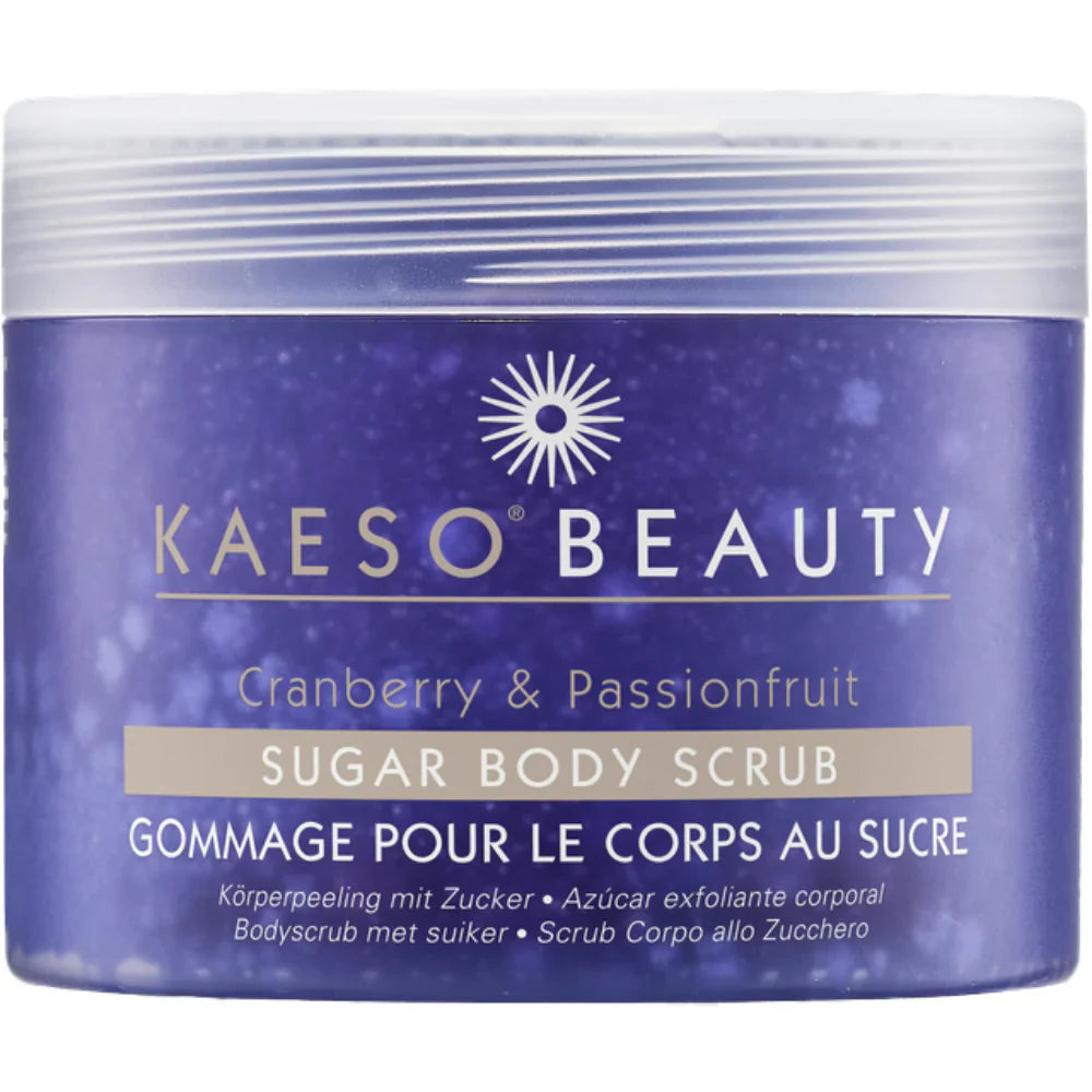 Kaeso Cranberry & Passion Fruit Sugar Body Scrub 450ml