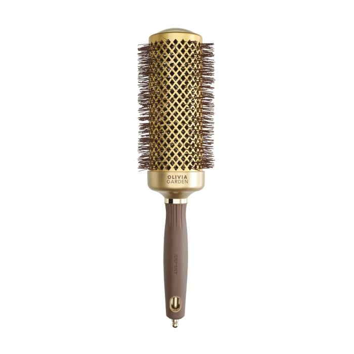 Olivia Garden - Expert - Blowout Speed - Wavy Bristles - Gold & Brown