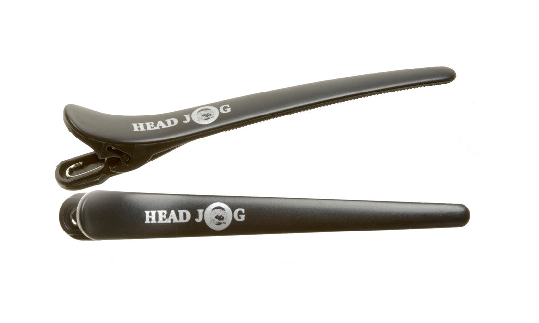 Head Jog Klip-Itz Black 6 Pack