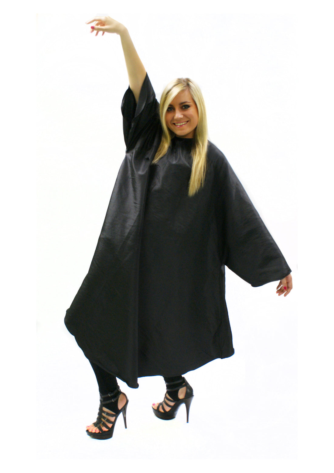 Hairdressing Gown Black