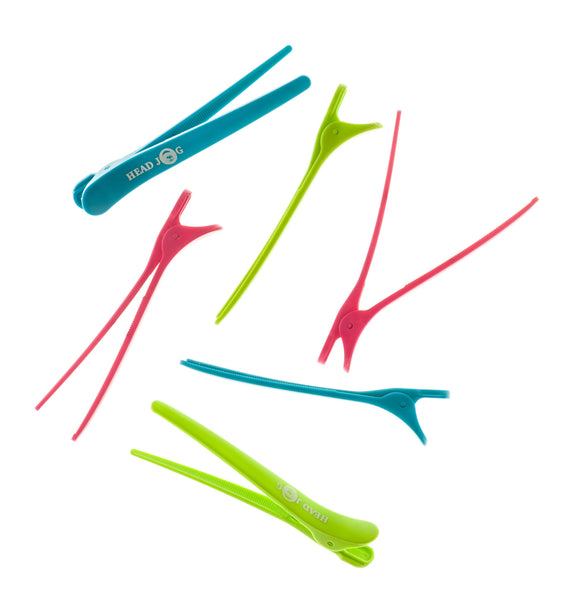 Head Jog Klip-Itz Neon 6 Pack