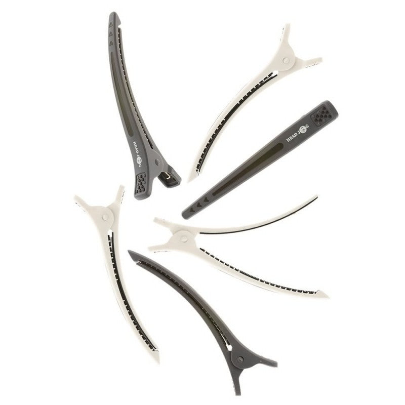 Head Jog Grip Klipz Grey & White