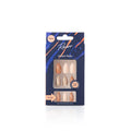 Rawr Stick On Nails Brown/Beige/Glitter Stiletto