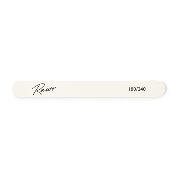 Rawr Nail FIle 180/240 - White