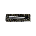 Rawr Rectangle Rhinestone Slide - Black