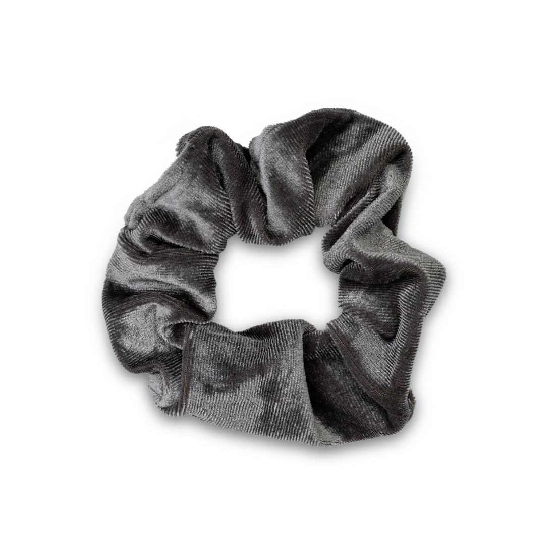 Rawr Velvet Scrunchie - Grey