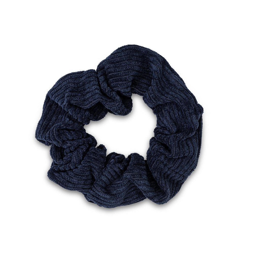 Rawr Ribbed Scrunchie - Navy