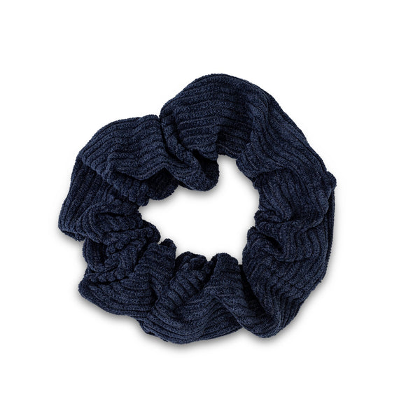 Rawr Ribbed Scrunchie - Navy