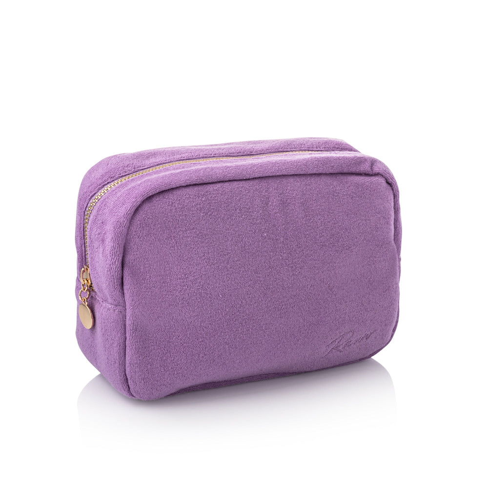 Rawr Teddy Towel Cosmetic Bag - Purple