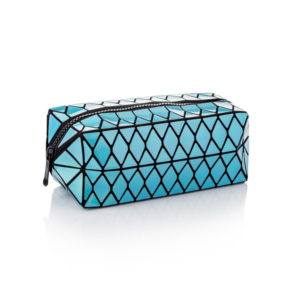 Rawr Cosmetic Laser Cut Bag - Blue