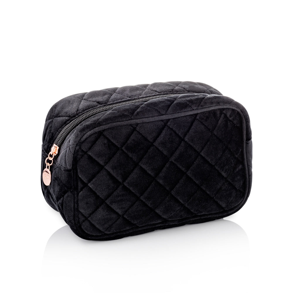 Rawr Quilted Vanity Bag - Black