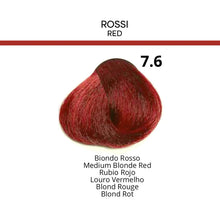 7.6 Medium Blonde Red