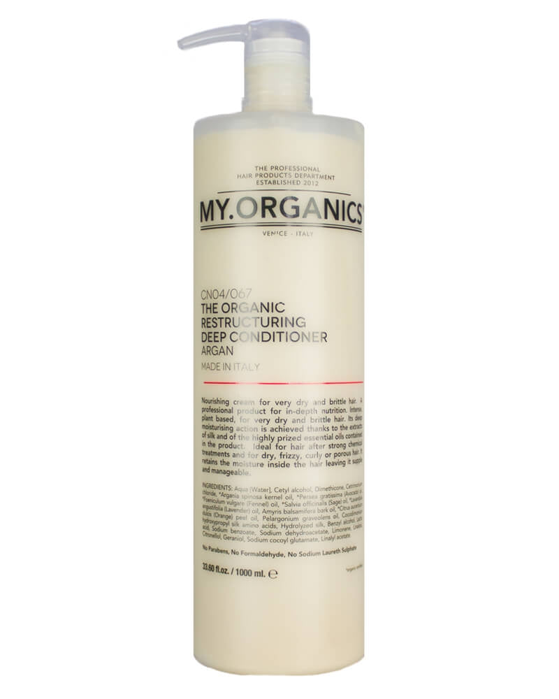 The Organic Restructuring Deep Conditioner Argan 1000ml