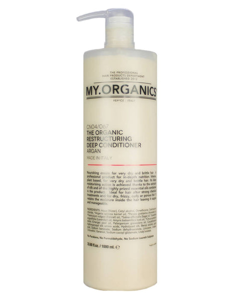 The Organic Restructuring Deep Conditioner Argan 1000ml