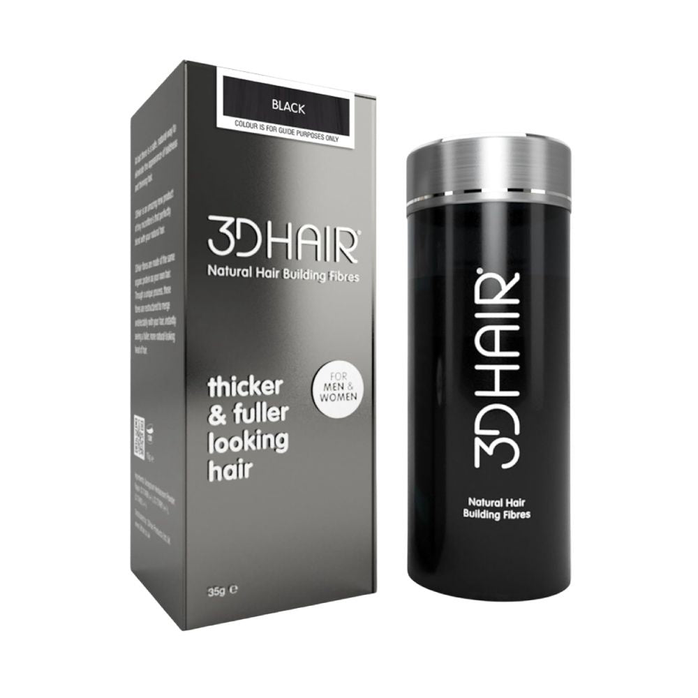 3D Hair Natural Hair Building Fibres - Black 35g