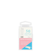 French White Assorted Nail Tips 50 Pack