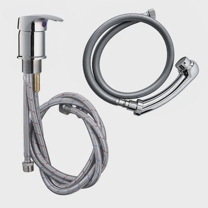 Complete Mixer Tap Set Chrome