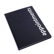 Appointment Book - Black