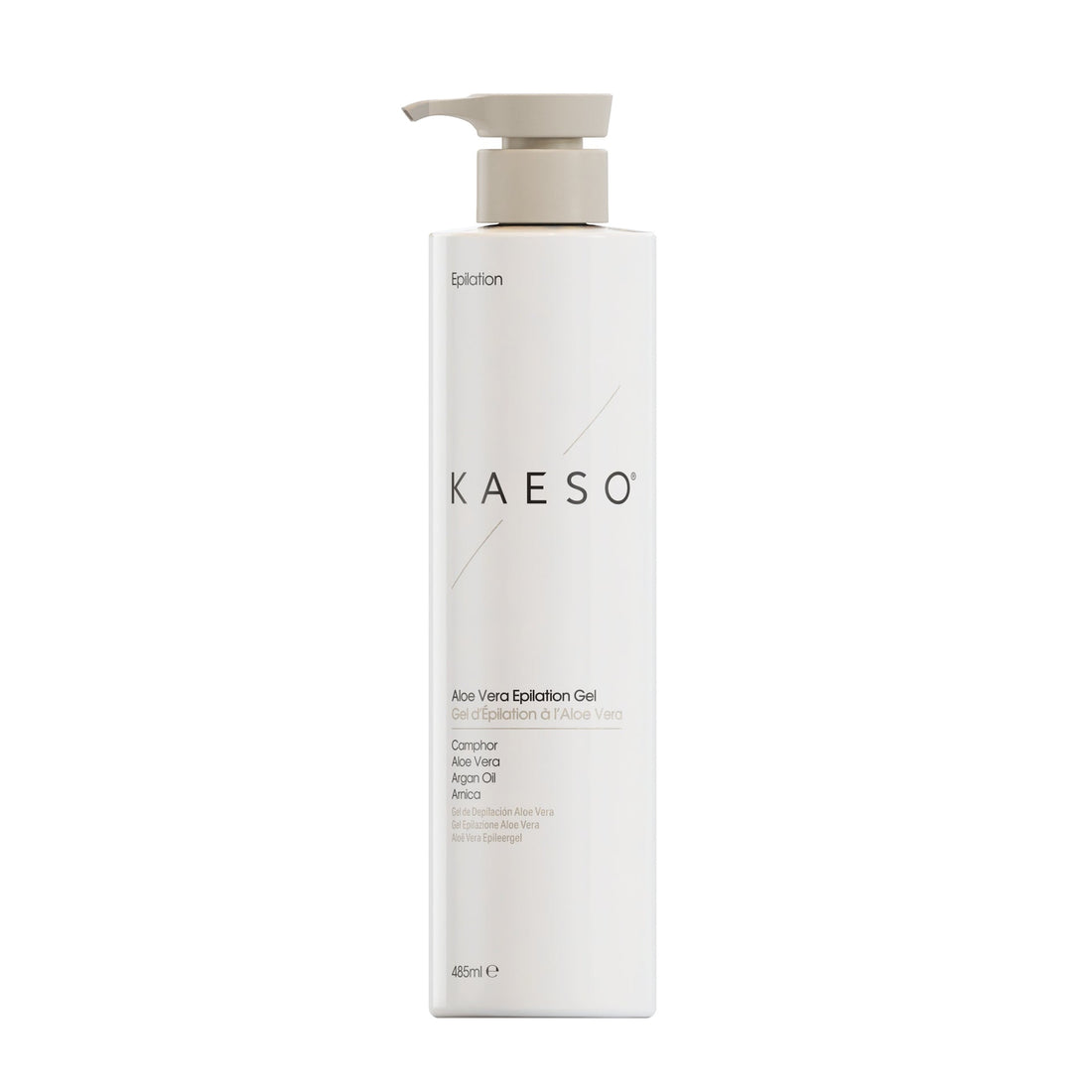 KAESO Epilate Aloe Vera Epilation Gel 485ml