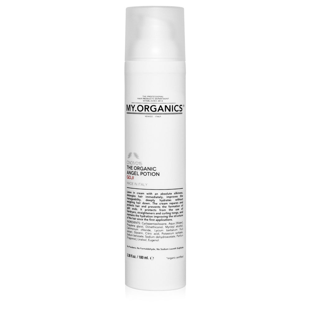 The Organic Angel Potion Goji 3-in-1 leave-in hair cream 100ml