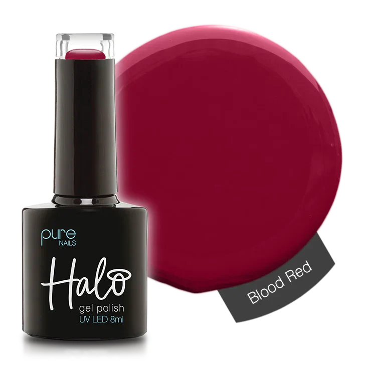 Gel Nail Polish Blood Red 8ml