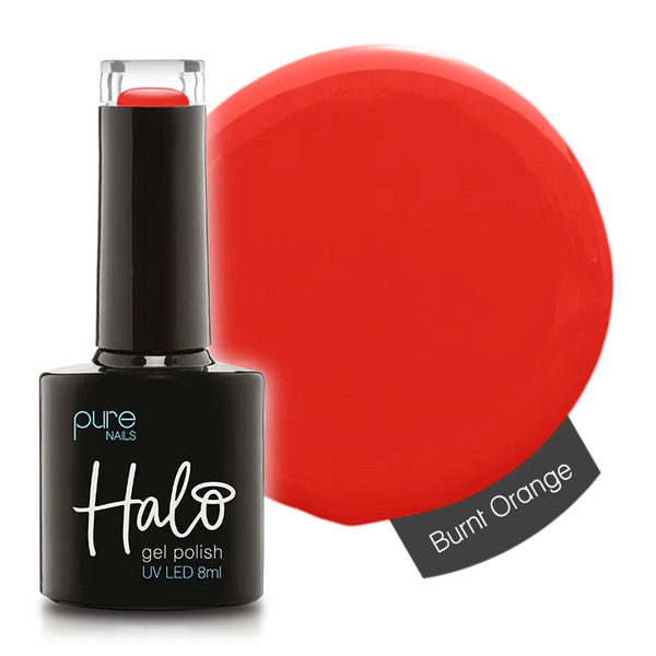 Gel Nail Polish Burnt Orange 8ml