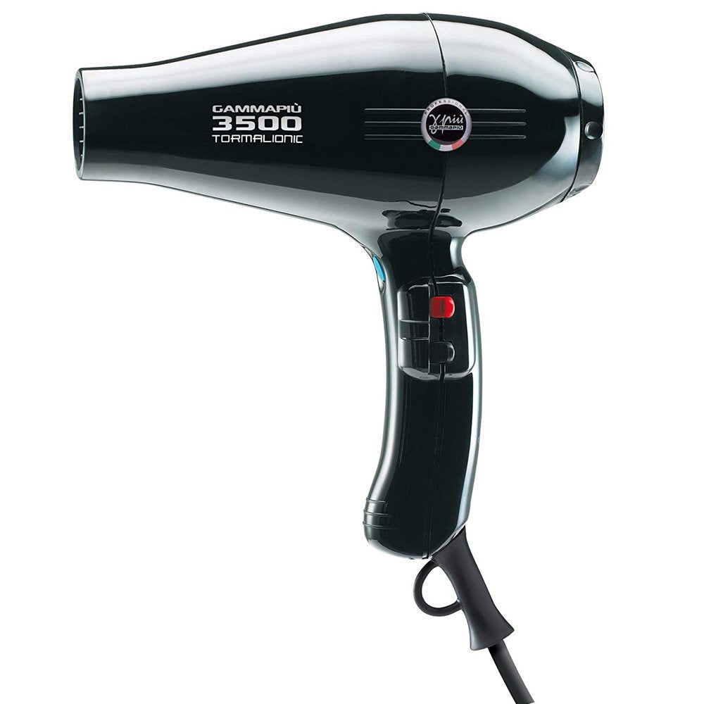 Gamma+ 3500 Tormalionic Hairdryer Black