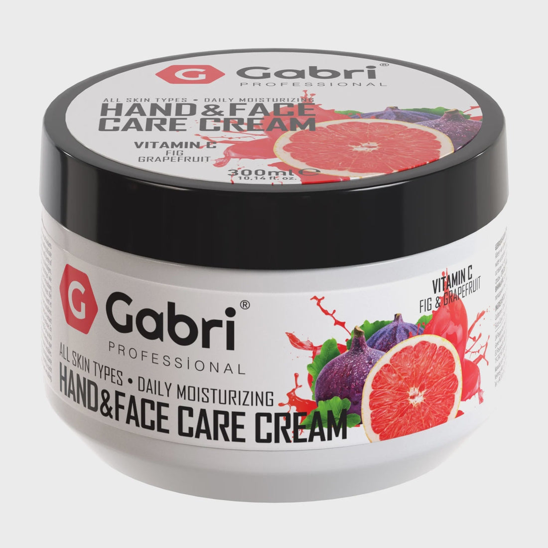 Gabri Hand & Face Care Cream Fig & Grapefruit 300g