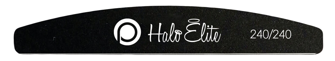 Nail Files 240/240 Grit Black 5 Pack
