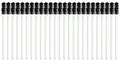 Disposable Mascara Wands 25Pack (Unlabelled)