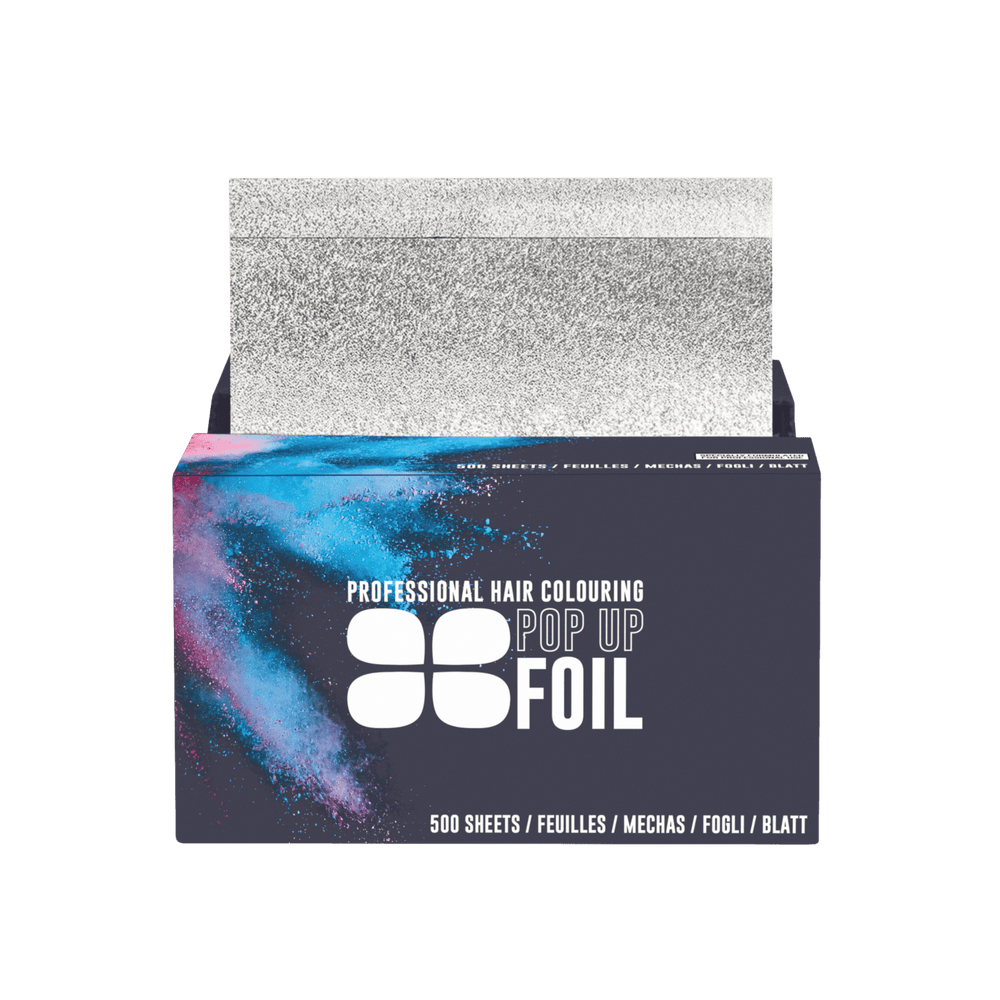 Procare silver embossed pop-up hairdressing foil 500 sheets