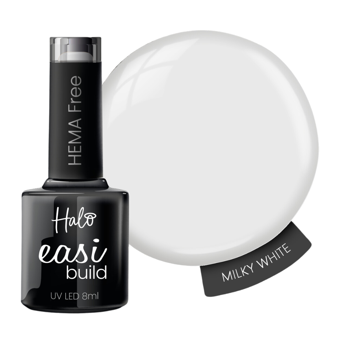 Halo EasiBuild Gel Hema Free - Milky White 8ml