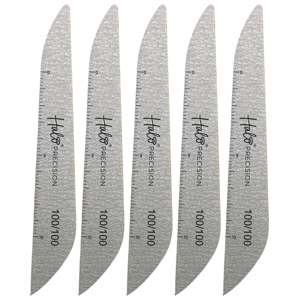 Halo Elite Precision Zebra Files 100/100 - 5 pack