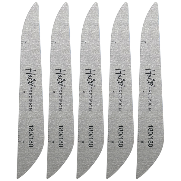 Halo Elite Precision Zebra Files 180/180 - 5 pack