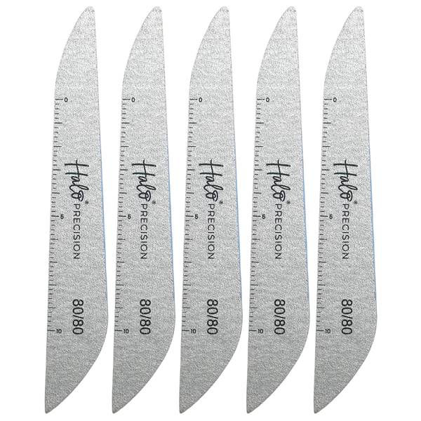 Halo Elite Precision Zebra Files 80/80 - 5 pack