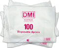 DMI Disposable Aprons White - 100 Pack