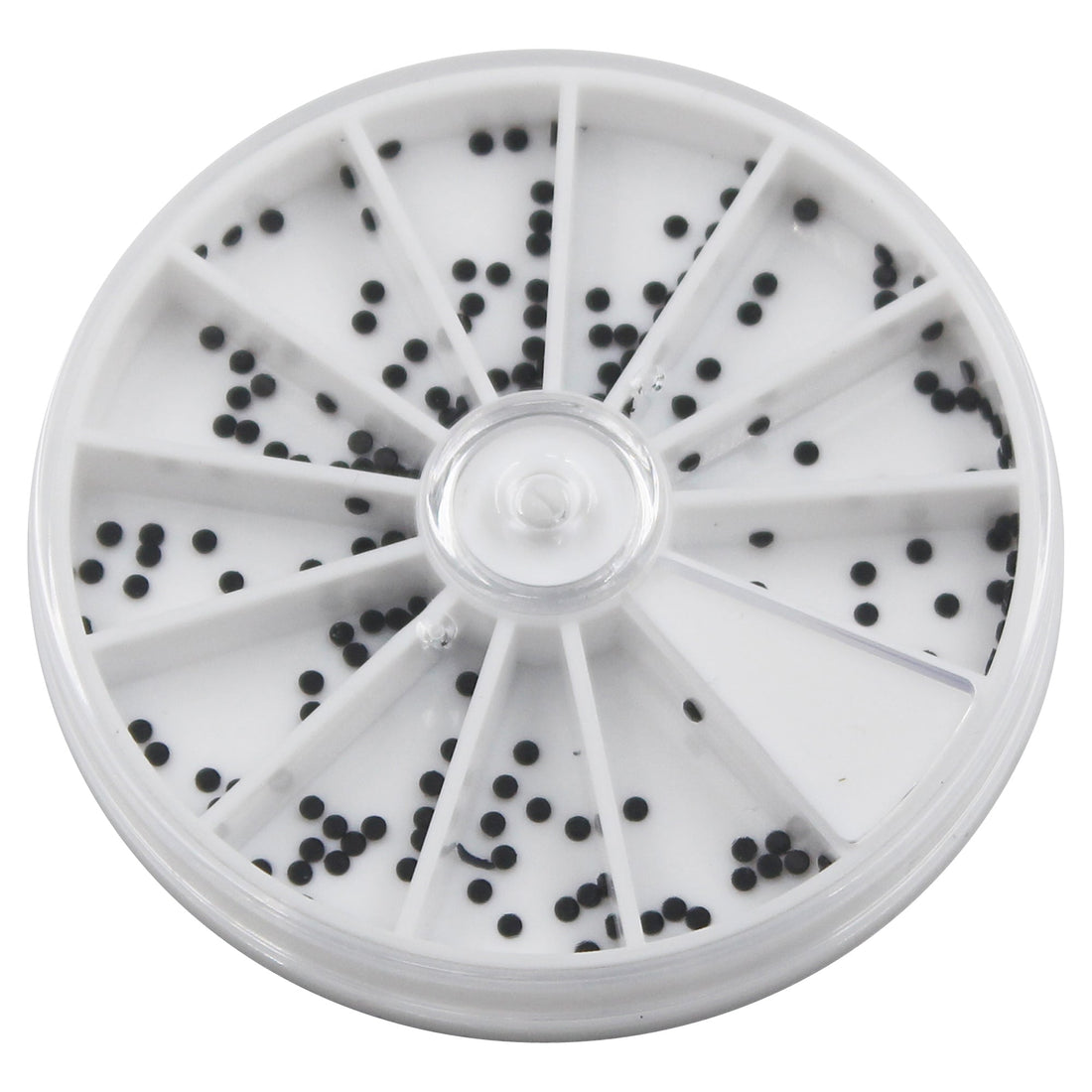 Rhinestones Round - Black