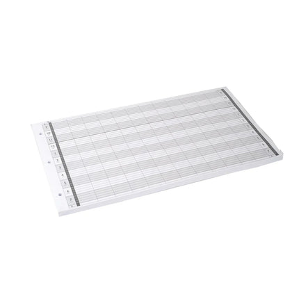 Loose Leaf Refill Pages 12 Assistant 3 Holes - 100pcs