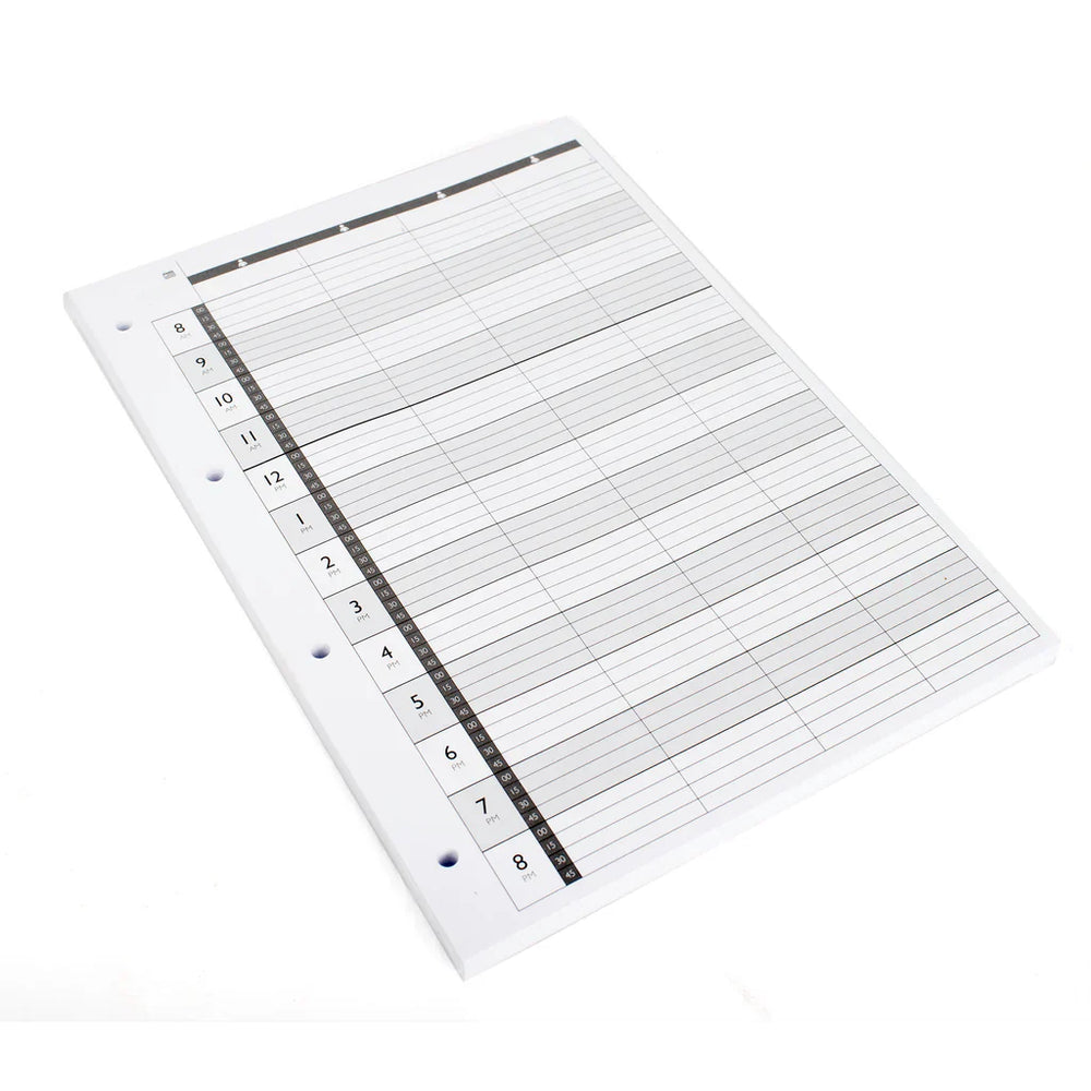 Loose Leaf Refill Pages 4 Assistant 4 Holes - 100pcs
