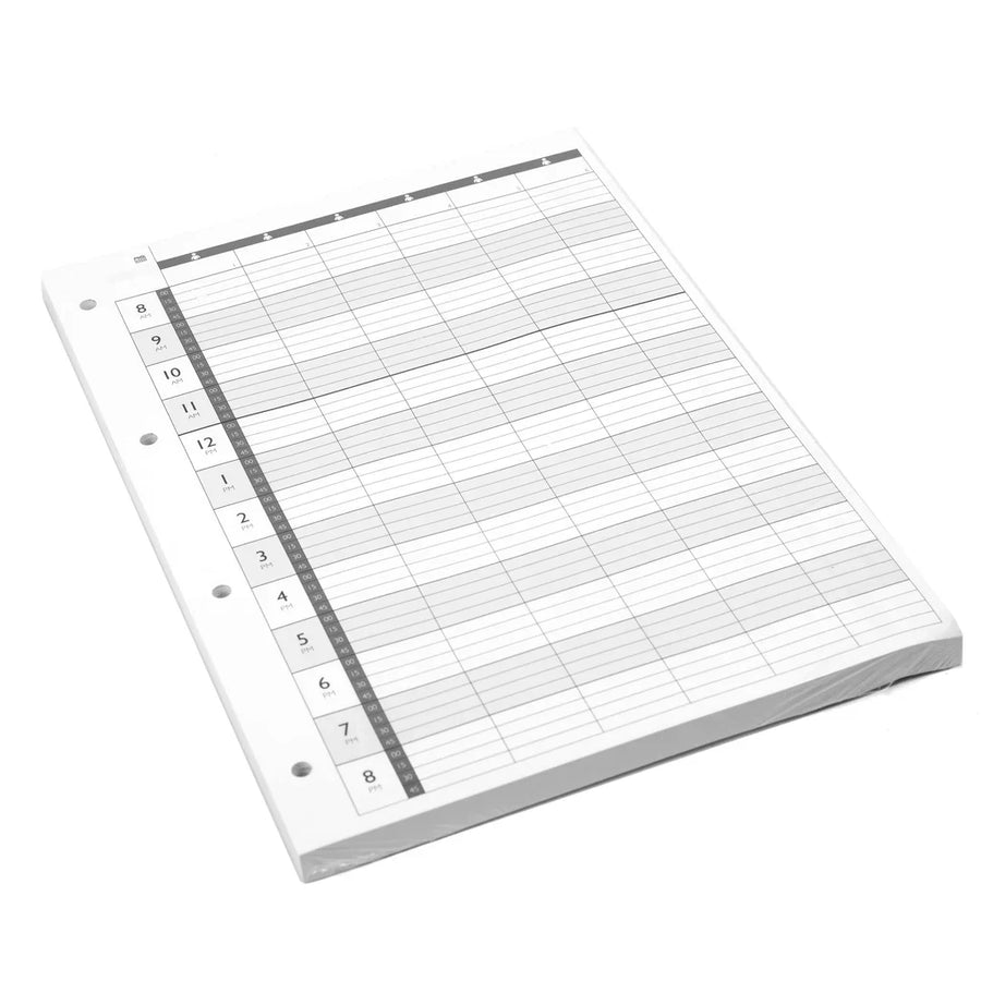 Loose Leaf Refill Pages 6 Assistant 4 Holes -100pcs