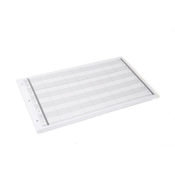 Loose Leaf Refill Pages 9 Assistant 3 Holes - 100pcs
